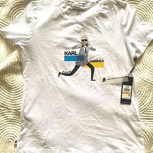 Karl Lagerfeld Paris Graphic Tee